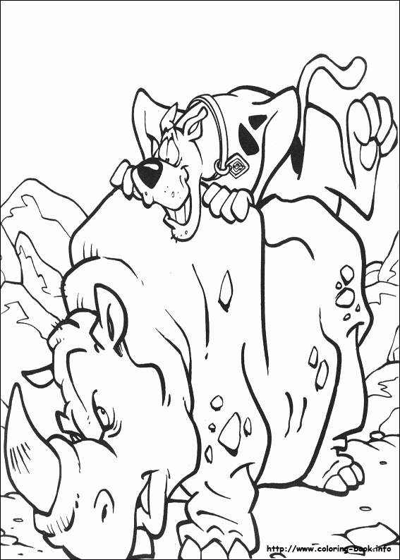 Scooby Doo kolorowanki
